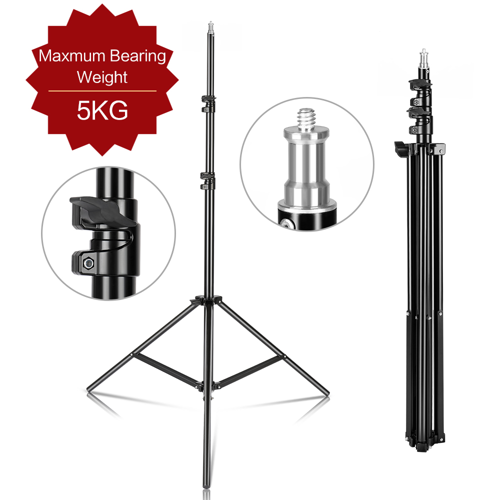 Photography Umbrella Lighting Kit - 240CM/7,9FT 1/4 Zoll Schraubstativ für Fotografie,