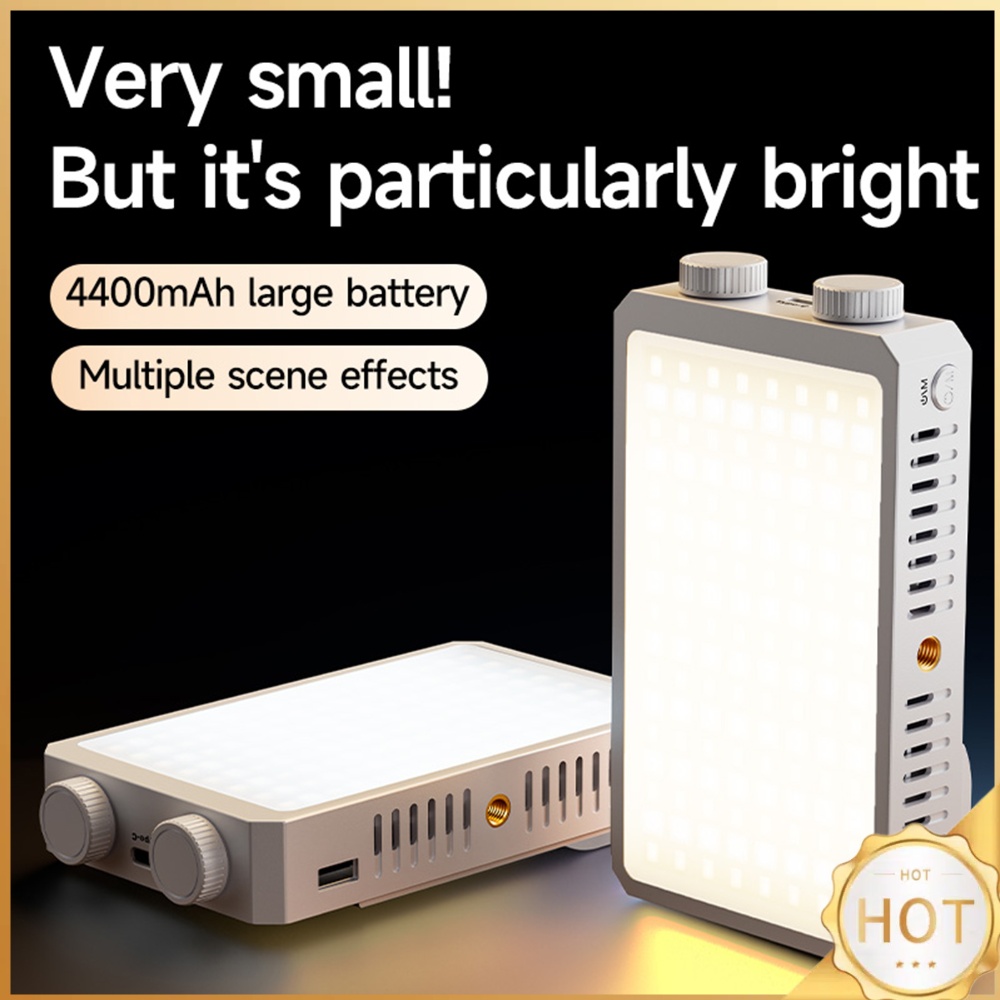 Photography Lighting Wireless - 40W LED-Kameralicht 2800K-9000K Handgehaltenes Aufhelllicht 4400mAh