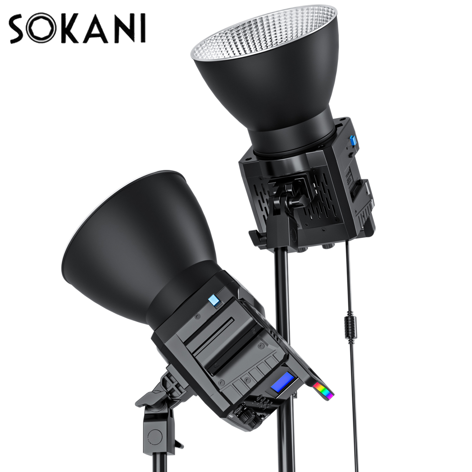 Photography Lighting Wireless - Sokani X100 RGB/Bicolor 100W Tageslicht Outdoor