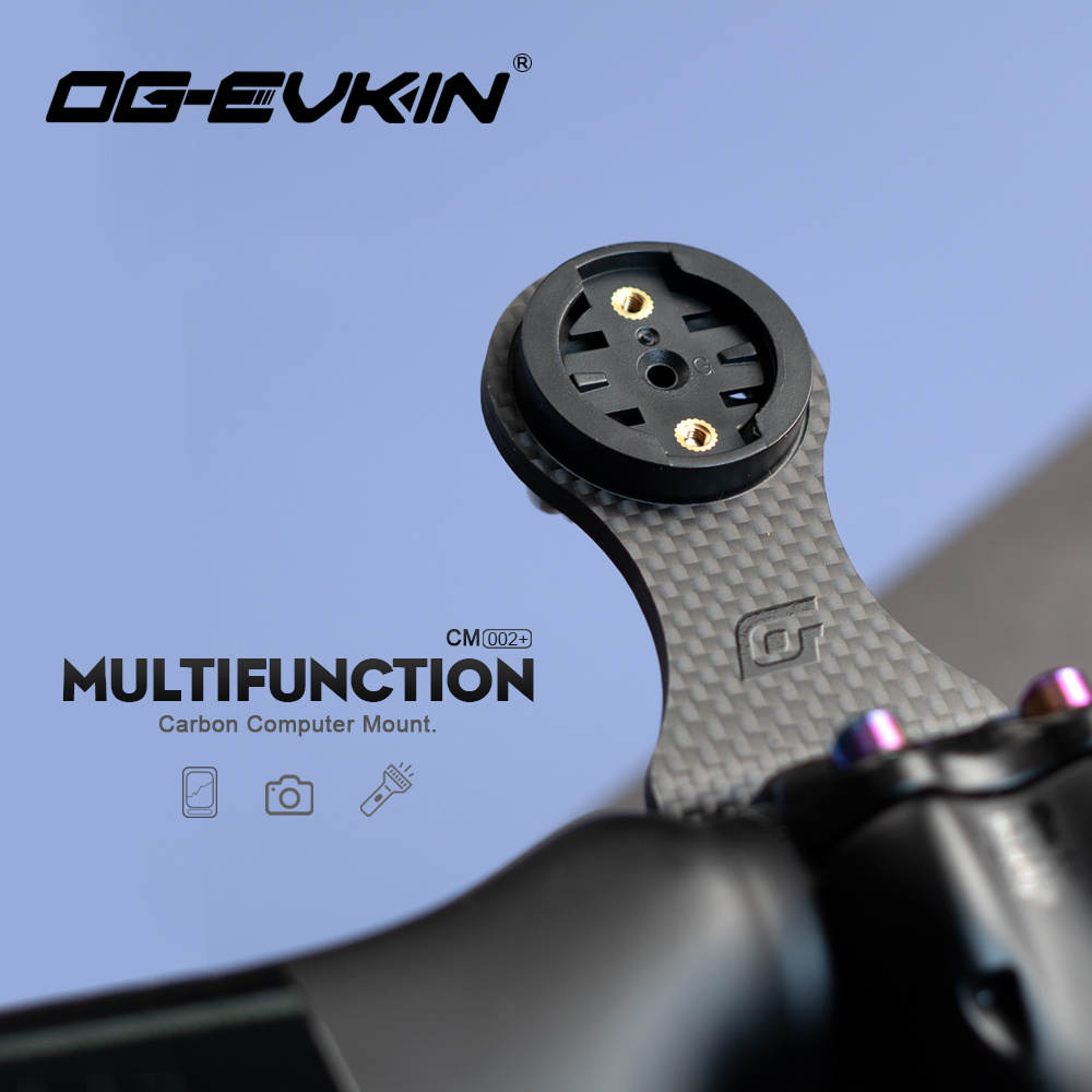 Photography Lighting Indoor - OG-EVKIN CM-02+ Fahrrad-Vorbauverlängerung aus Carbon, Computerhalterung