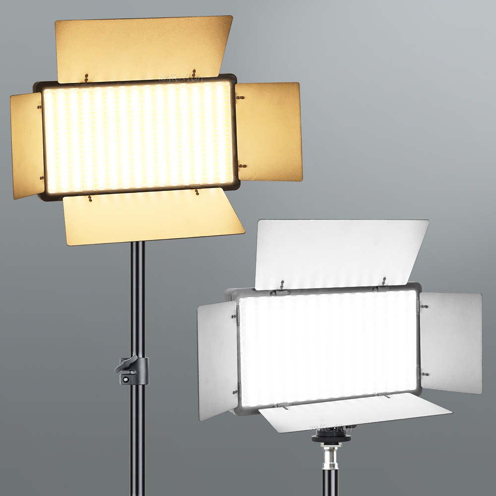 Photography Lighting Uk - LED-Füll lampe Video Licht Panel zweifarbig
