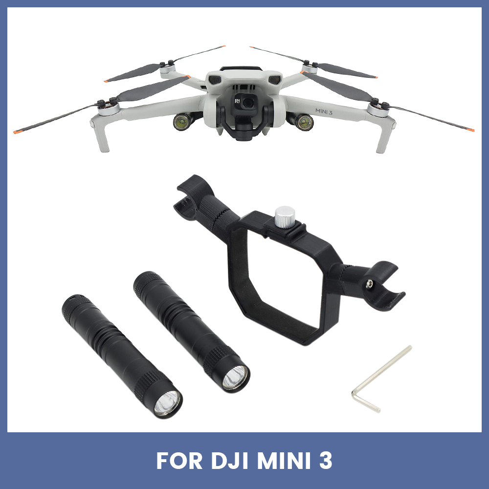 Dji Drone Mini 4 Pro - LED-Suchscheinwerfer-Nachtlicht für Mini 3 Pro, einstellbare