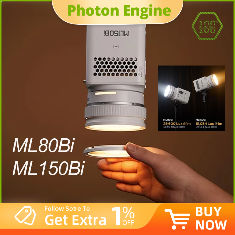Photography Lighting For Sale - Vorverkauf Godox ML80Bi ML150Bi Bi-Color LED-Videoleuchte
