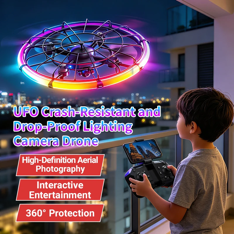 Photography Lighting For Outdoors - JJRC H145 UFO RC-Drohne mit Dual-HD-Objektiv,