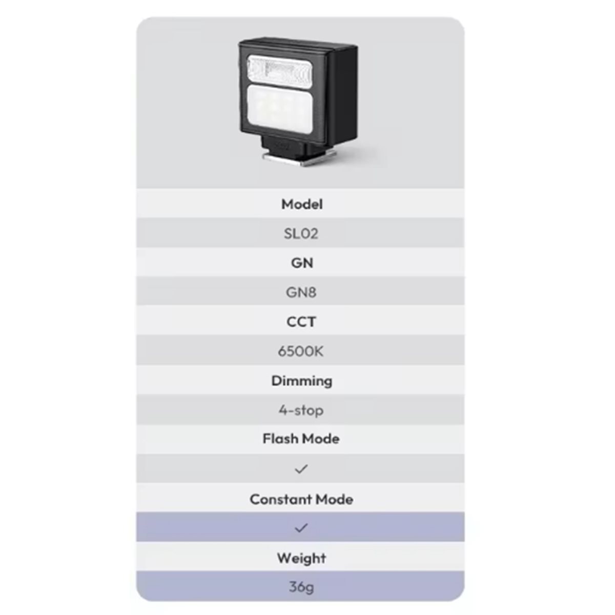 Photography Lighting Flash - DT75BG SL02 Kamera-Blitzlicht SpeedLite GN8 6500K