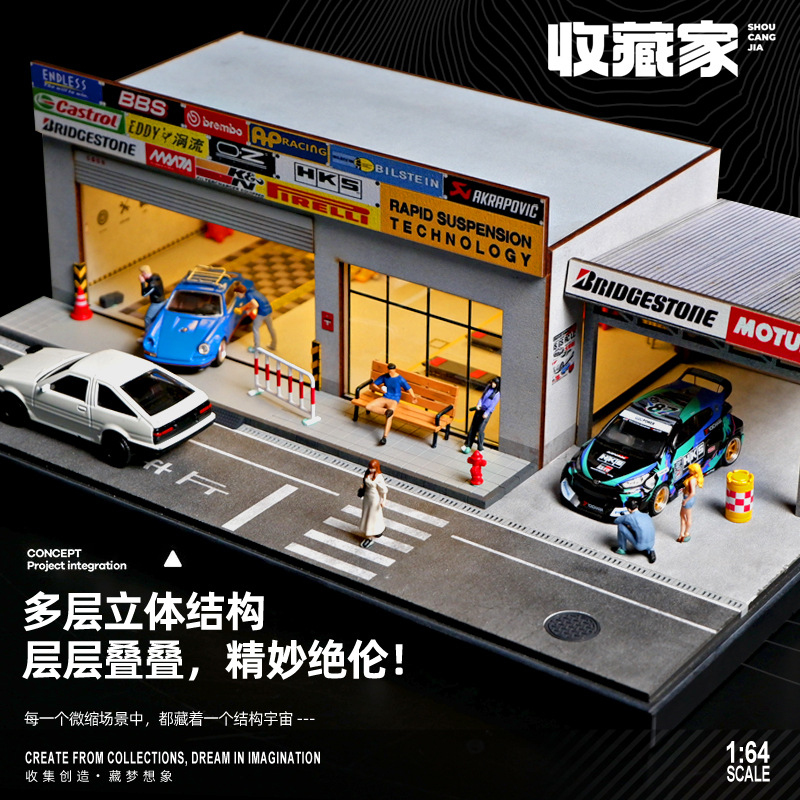 1:64 Maßstab Japanische Garage – Photography Lighting Simulator Free Bewertung und Preis