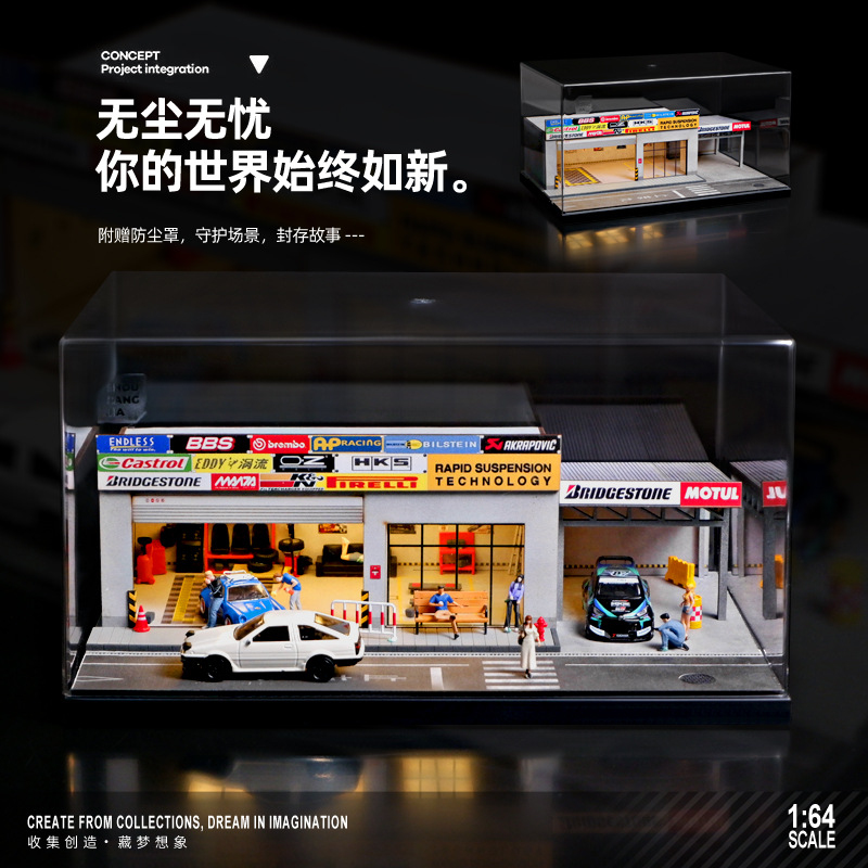 1:64 Maßstab Japanische Garage – Photography Lighting Simulator Free Bewertung und Preis