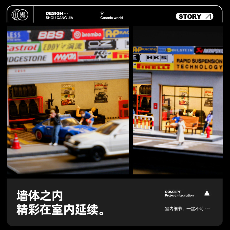 1:64 Maßstab Japanische Garage – Photography Lighting Simulator Free Bewertung und Preis