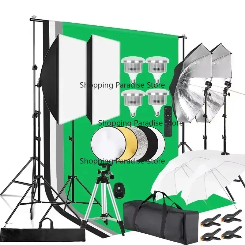 5500K Professionelles Fotograf – Photography Umbrella Lighting Kit Bewertung und Preis