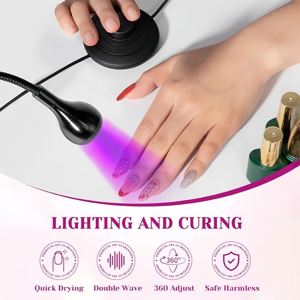 5W/3W UV-LED-Nagellampe mit Fu – Photography Lighting Gels Bewertung und Preis