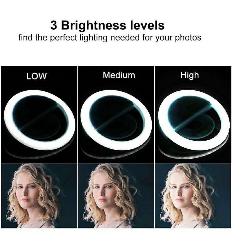 LED Selfie Ring Licht 3 Ebene  – Photography Lighting Tool Bewertung und Preis