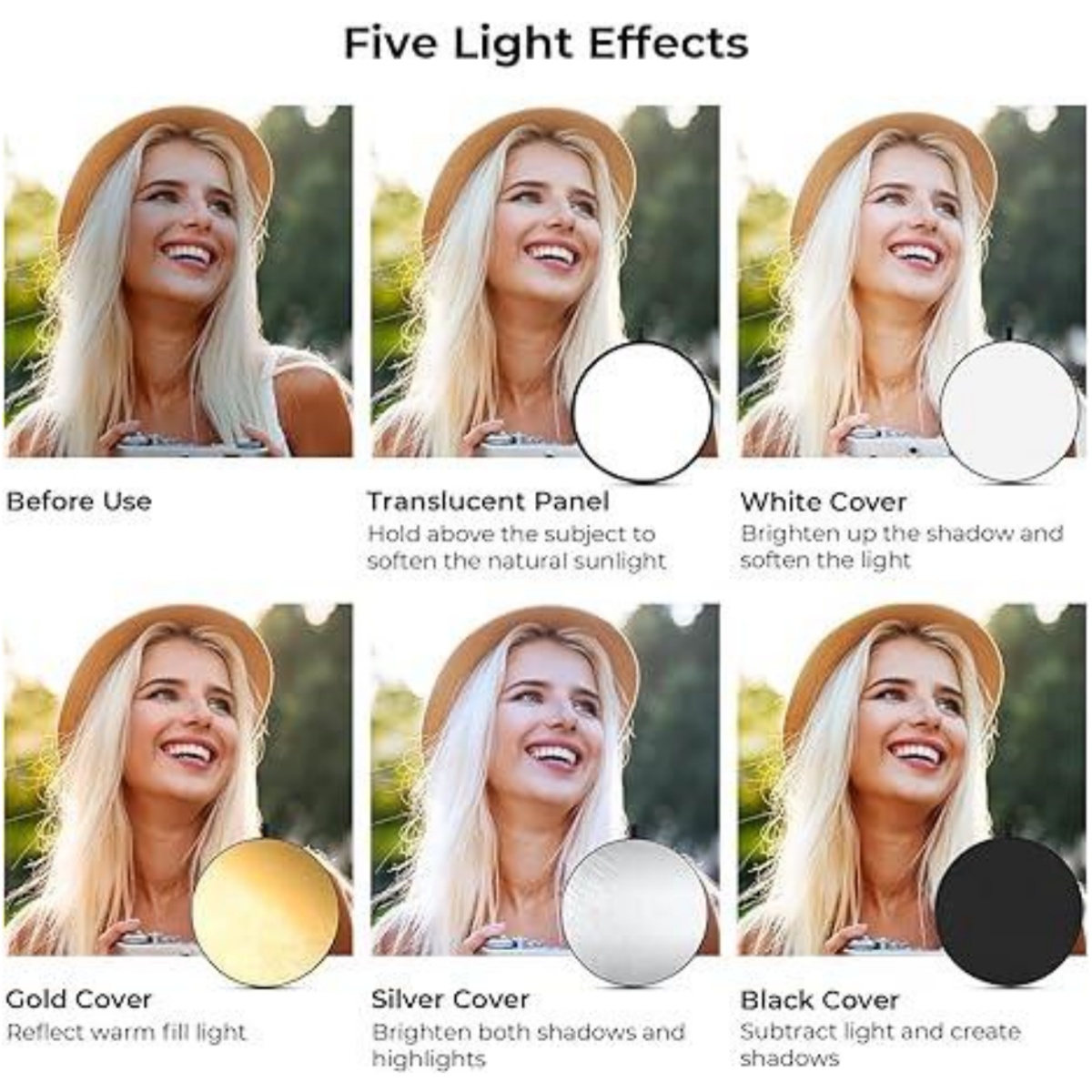 HUANYINGBJB Tragbarer 5-in-1-F – Photography Lighting For Outdoors Bewertung und Preis