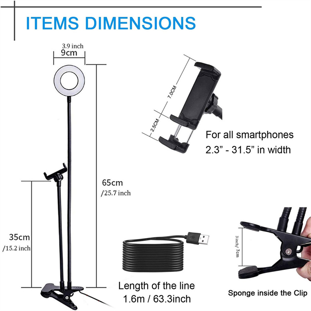 Universeller flexibler Handyha – Photography Lighting Tool Bewertung und Preis