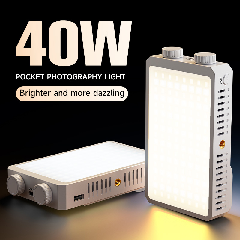 40W LED-Kameralicht 2800K-9000 – Photography Lighting Wireless Bewertung und Preis