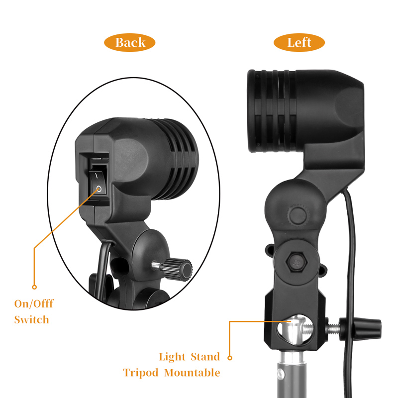 1,8 m Kabel, Glühbirnenständer – Photography Umbrella Lighting Kit Bewertung und Preis