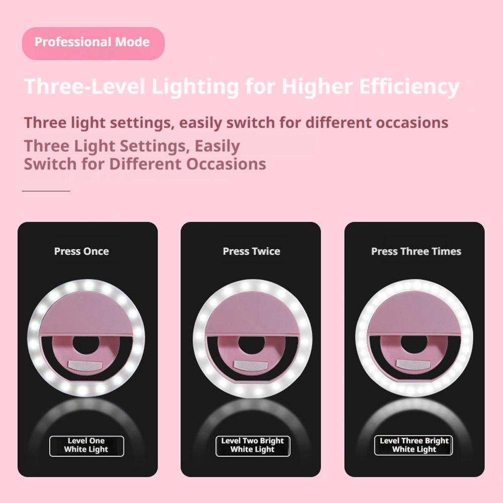 Clip-On Selfie-Ringlicht, wied – Photography Lighting Tool Bewertung und Preis