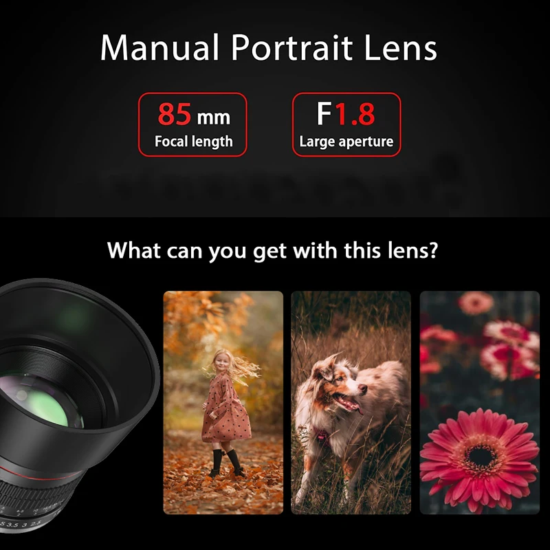 Lightdow 85 mm F1,8 mittleres  – Nikon Camera D3500 Bewertung und Preis