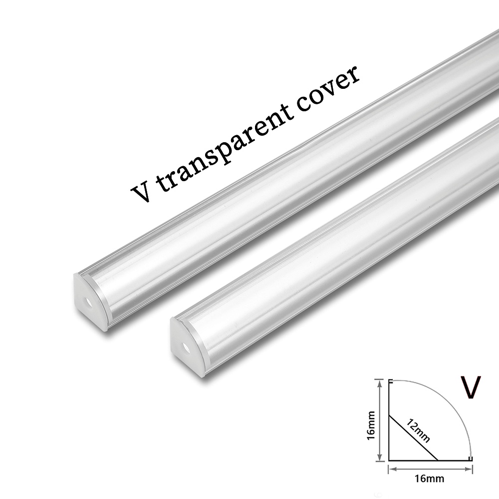 50cm Aluminium-Kanal für LED-S – Diffusion Material Roll Bewertung und Preis