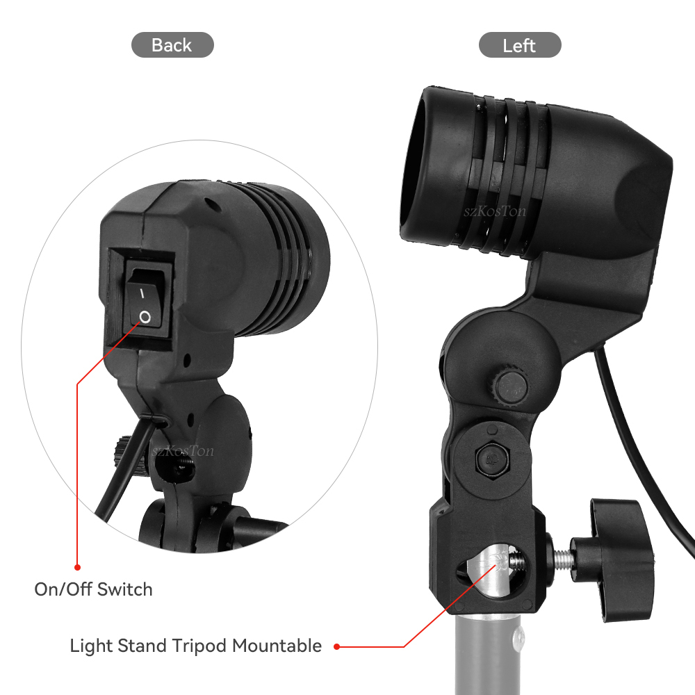 Einzigen Kopf Lampenfassung E2 – Photography Umbrella Lighting Kit Bewertung und Preis