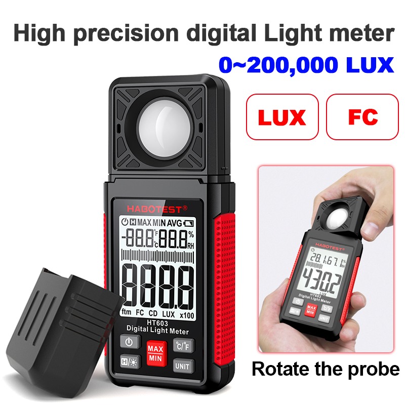 HT603 Digitaler Luxmeter 0~200 – Photography Lighting Indoor Bewertung und Preis