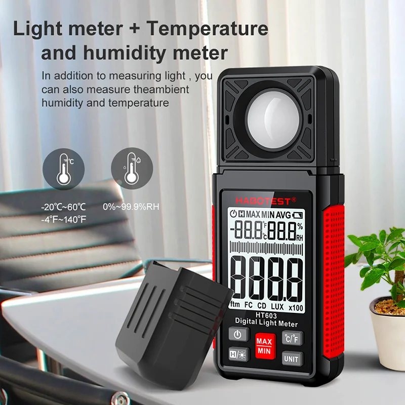 HT603 Digitaler Luxmeter 0~200 – Photography Lighting Indoor Bewertung und Preis