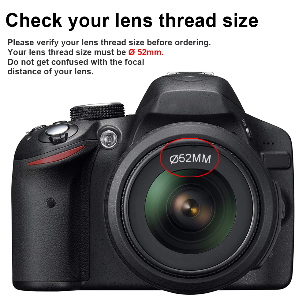 52 mm 0,35 x HD-Weitwinkel-Fis – Nikon Camera D3500 Bewertung und Preis