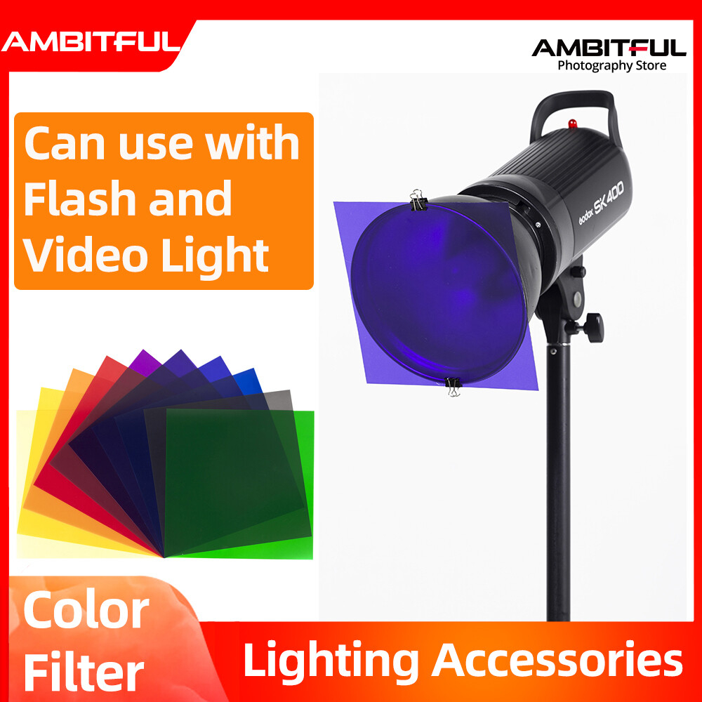 Studio-Licht-Farbfilter 30*30c – Photography Lighting Gels Bewertung und Preis
