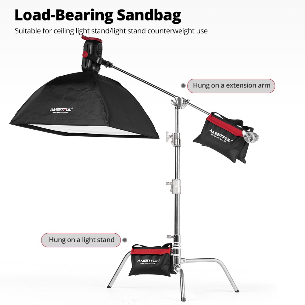 Ambitful 44x33cm Belastbare Sa – Light Stand Sandbag Bewertung und Preis