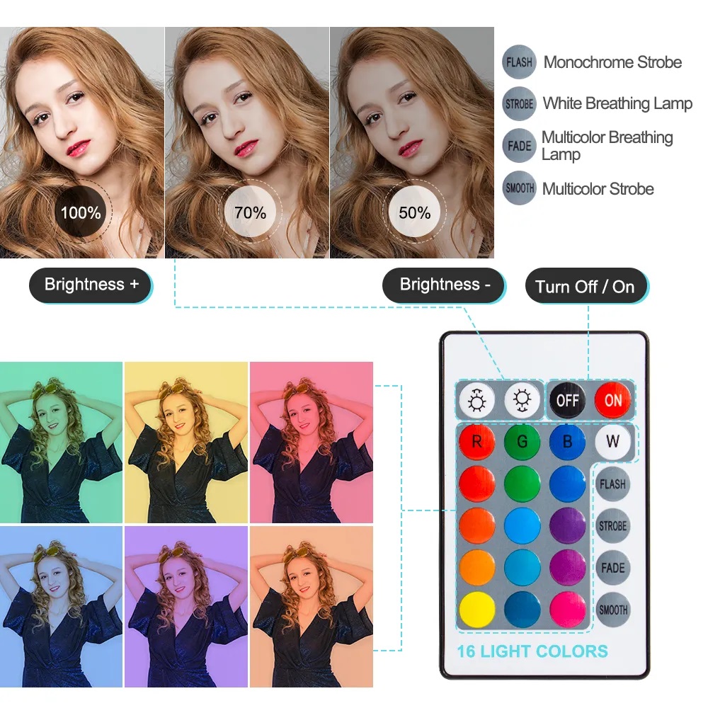 10-Zoll-RGB-Ringlicht mit Fern – Photography Lighting Overhead Bewertung und Preis