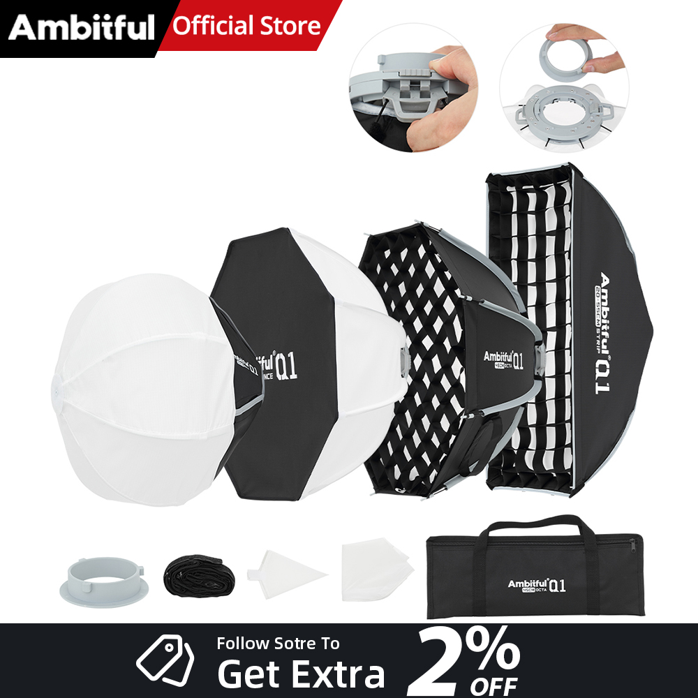 AMBITFUL Q1 Mini Bowens Mini G – Beauty Dish 55Cm Bewertung und Preis