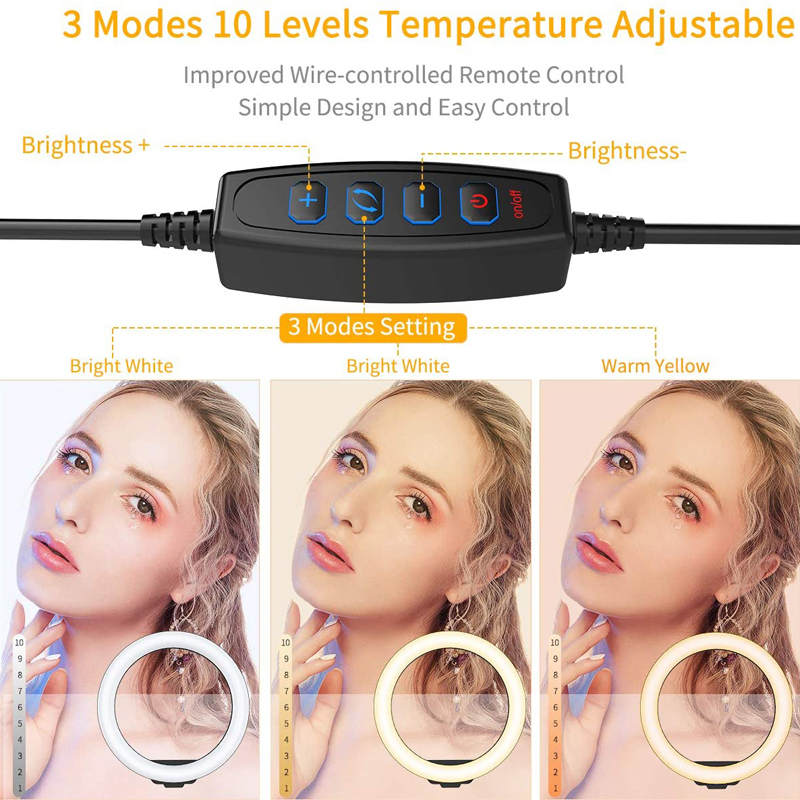 16/26/33 cm LED-Selfie-Ringbel – Photography Lighting Tool Bewertung und Preis