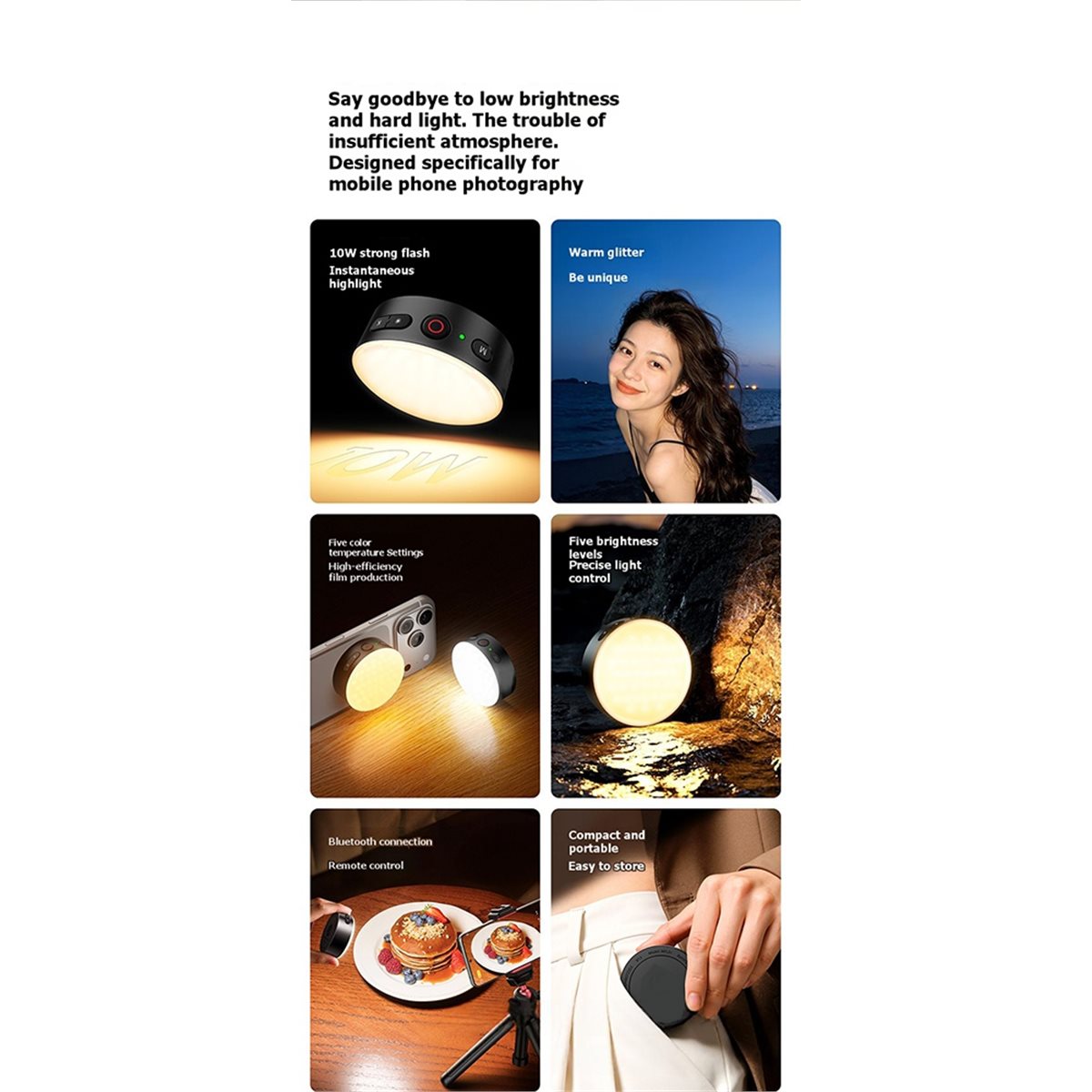 828 Mega Sale Mini Tragbares H – Photography Lighting For Sale Bewertung und Preis