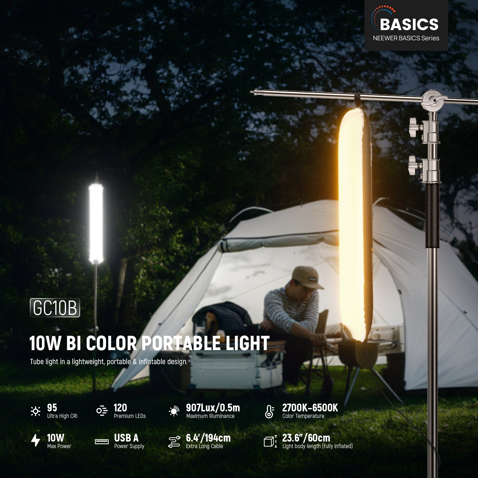 NEEWER BASICS 10W 21W Bi Color – Photography Lighting For Outdoors Bewertung und Preis