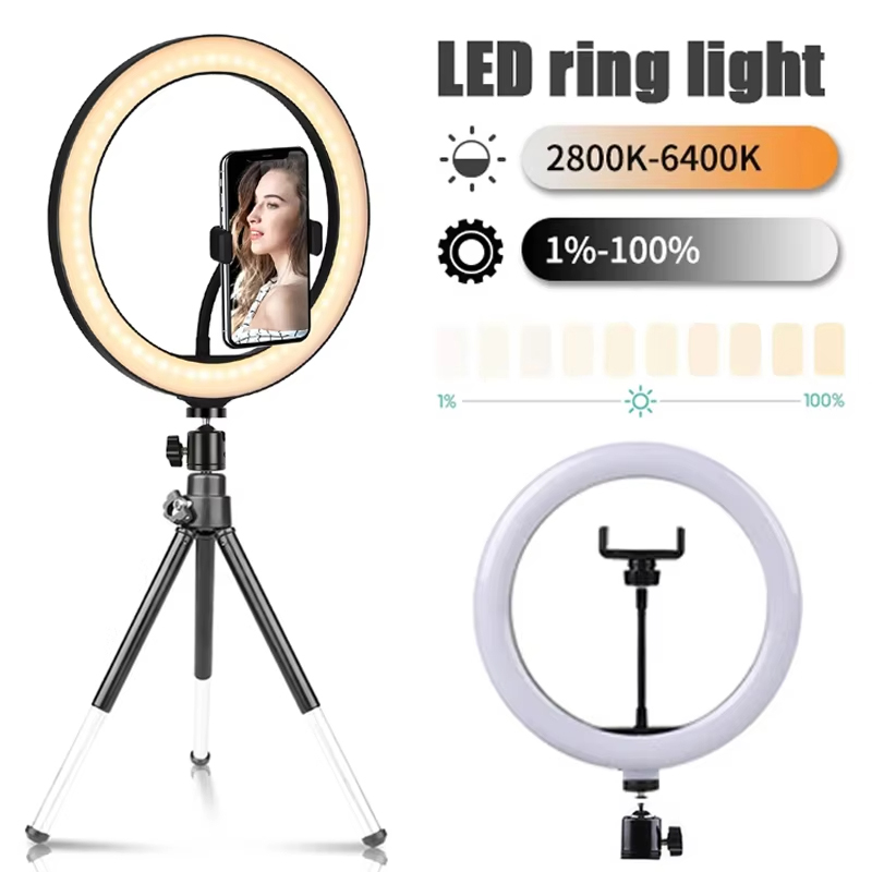 10 Zoll Selfie-Ringlicht Fotog – Photography Lighting Overhead Bewertung und Preis