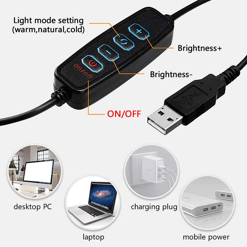 10-Zoll-LED-Selfie-Ringlicht,  – Photography Lighting Tool Bewertung und Preis