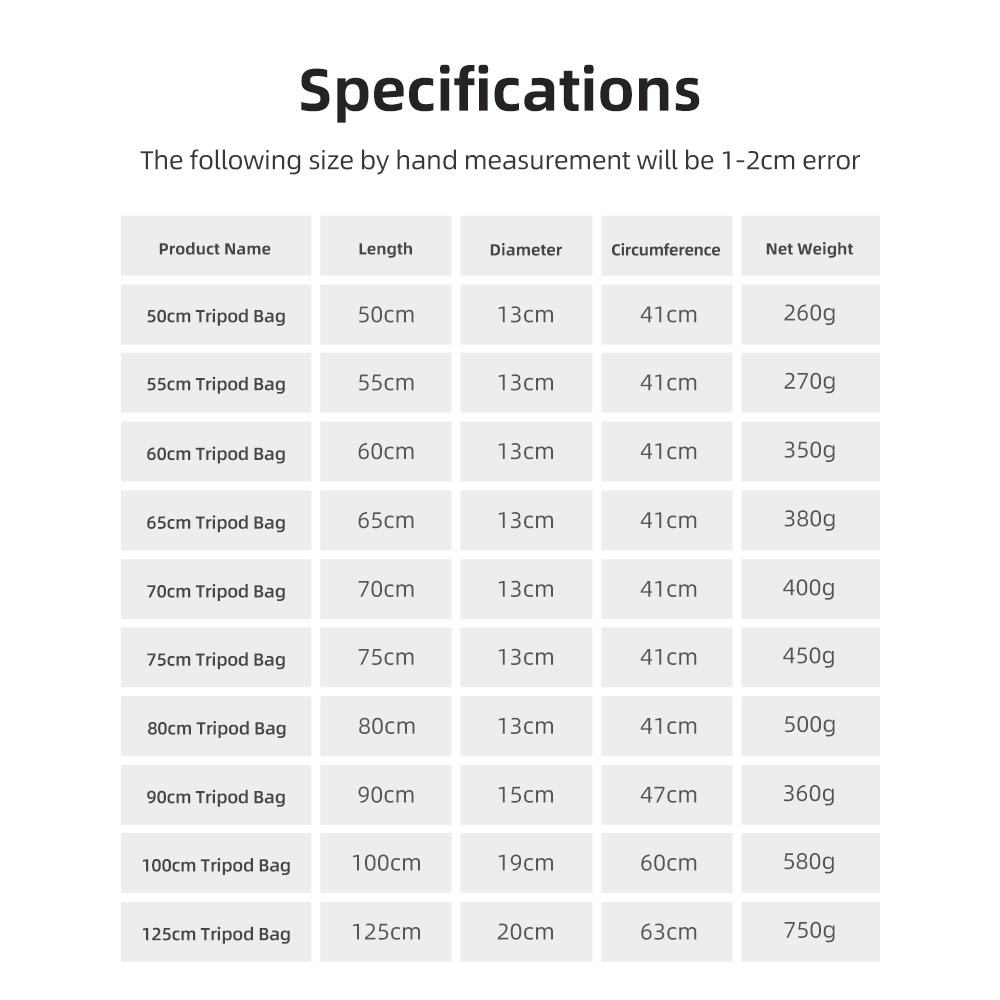 55/60/65/70/75/80/100/125 cm g – Photography Lighting Indoor Bewertung und Preis