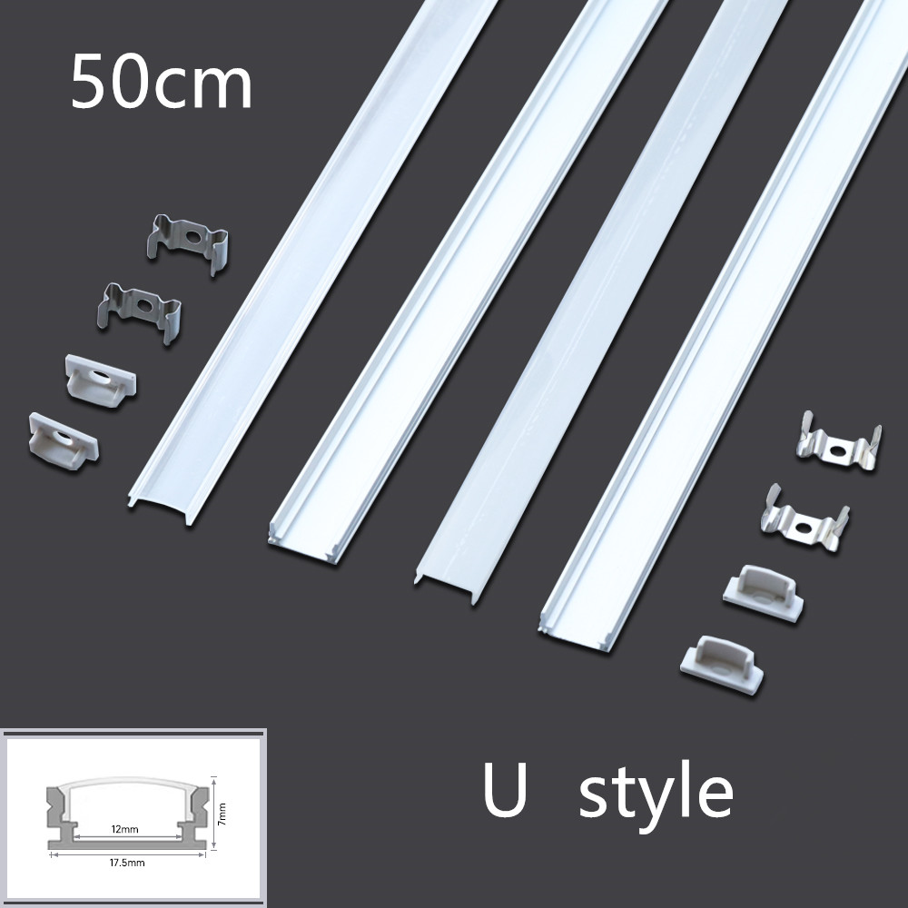 LED 50 cm Aluminiumkanal für L – Diffusion Material Roll Bewertung und Preis