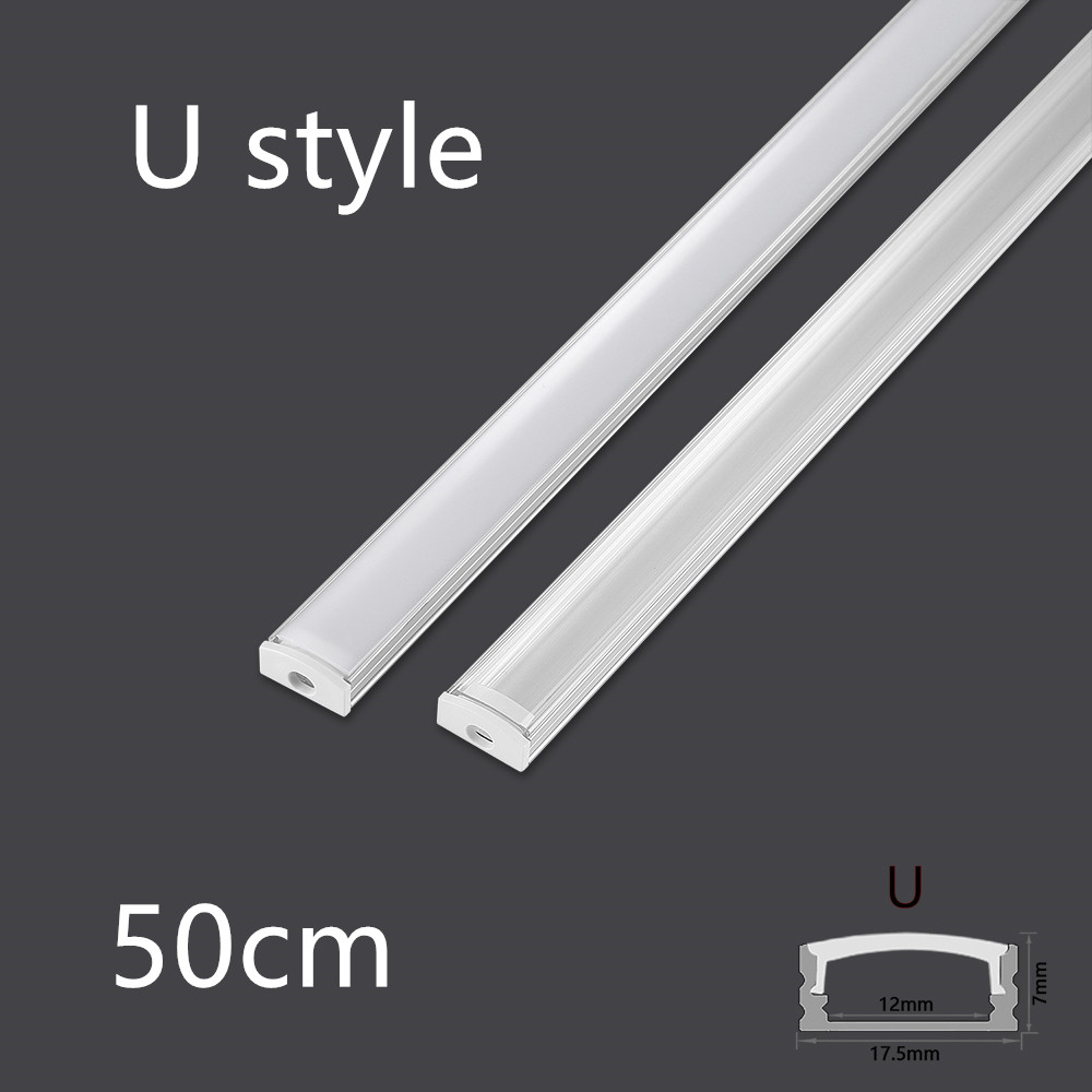 LED 50 cm Aluminiumkanal für L – Diffusion Material Roll Bewertung und Preis