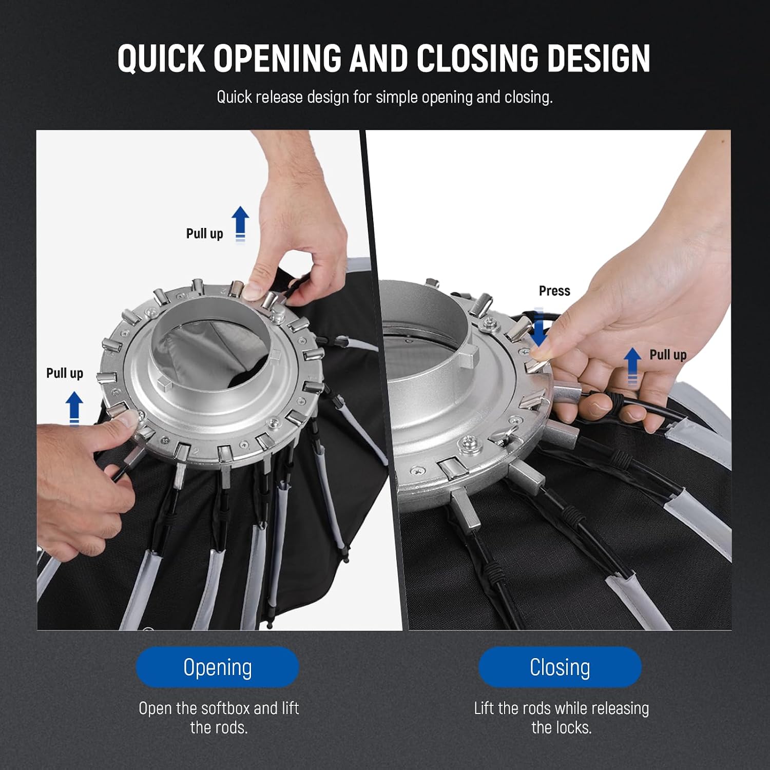 Parabolische Softbox mit Bowen – Photography Umbrella Lighting Kit Bewertung und Preis