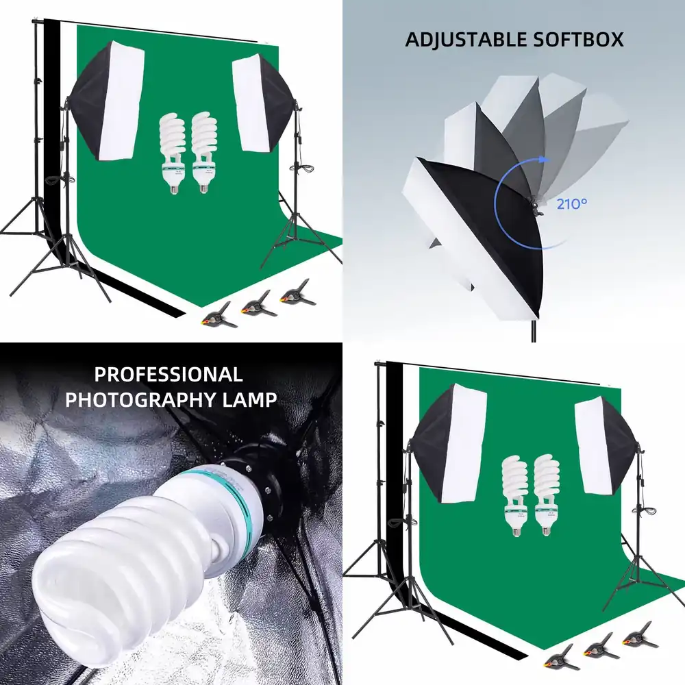 1 Fotostudio-Ausrüstung 2,6*3m – Photography Umbrella Lighting Kit Bewertung und Preis
