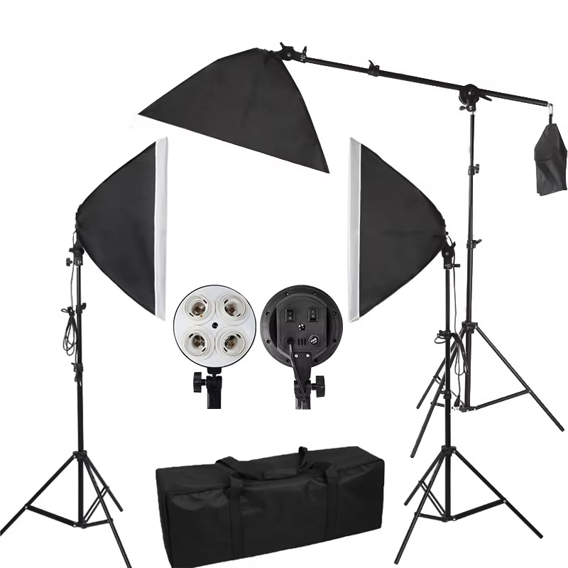 50x70cm Softbox-Set mit E27 Vi – Photography Lighting Overhead Bewertung und Preis